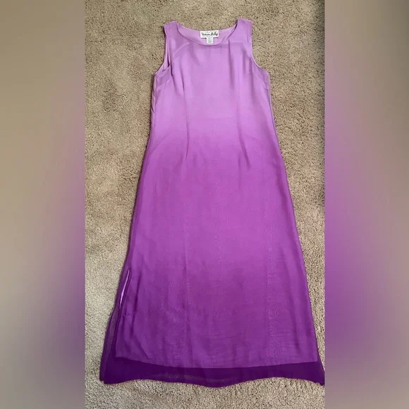 Long purple dress - Picture 2 of 2